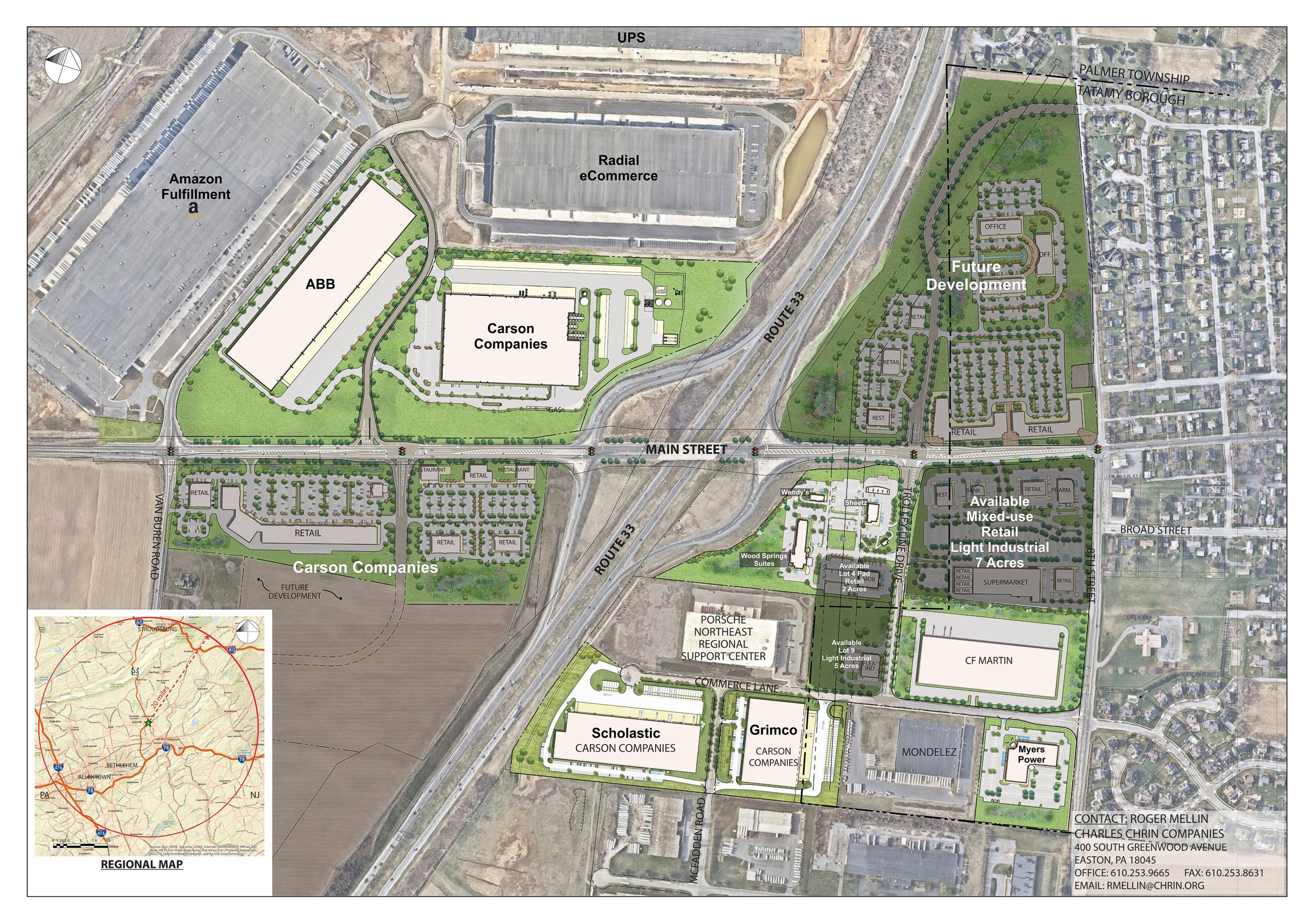 Chrin Commerce Centre Map